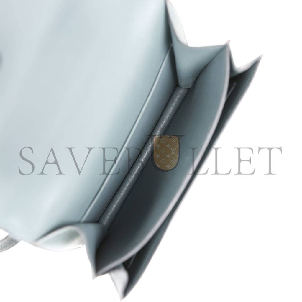 H**mes pre-loved H**mes constance 18 bleu orage epsom gold hardware (18*16*5cm)