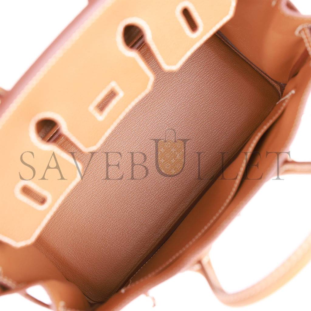 H**mes birkin 25 gold togo palladium hardware handmade (25cm)