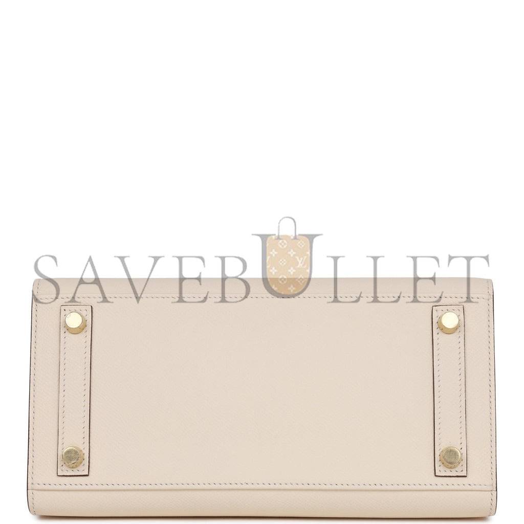 H**mes birkin sellier 25 nata epsom gold hardware handmade (25cm)