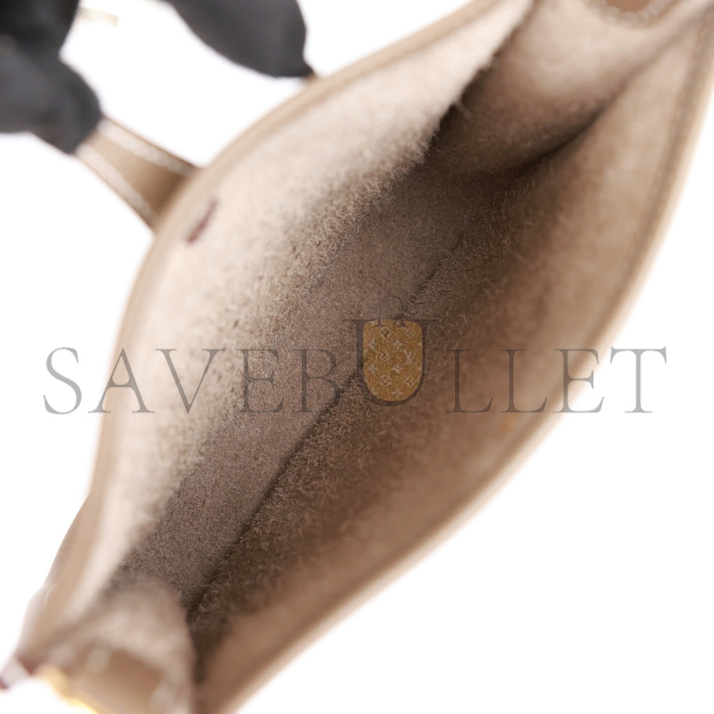 H**mes evelyne tpm etoupe clemence gold hardware (17cm)