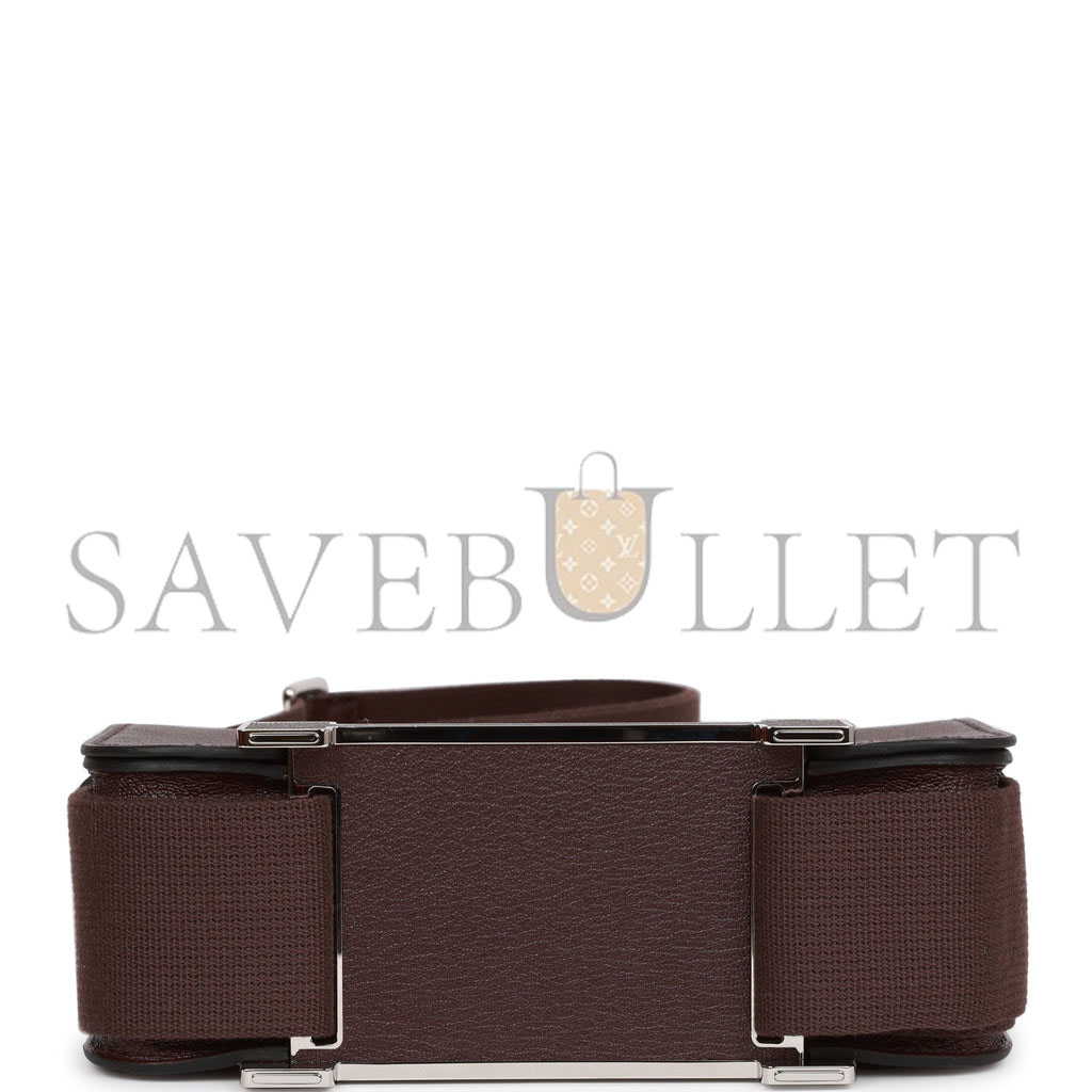 H**mes geta rouge sellier chevre palladium hardware (20.3*14*6.4cm)