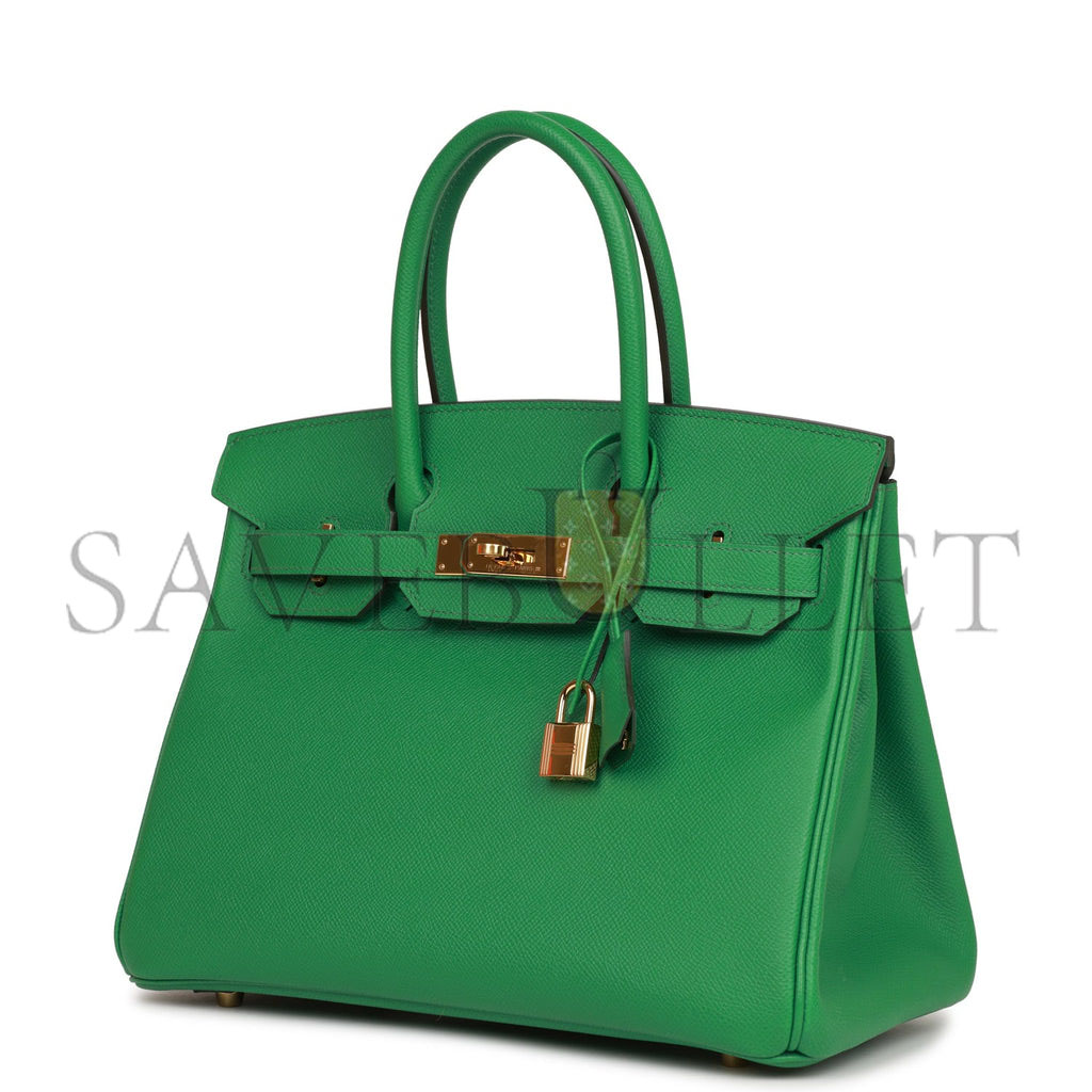 H**mes birkin 30 cactus epsom gold hardware (30cm)