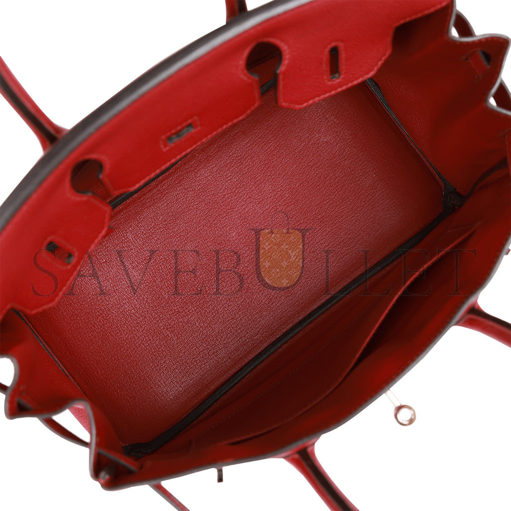 H**mes birkin 30 rouge imperial togo palladium hardware (30cm)