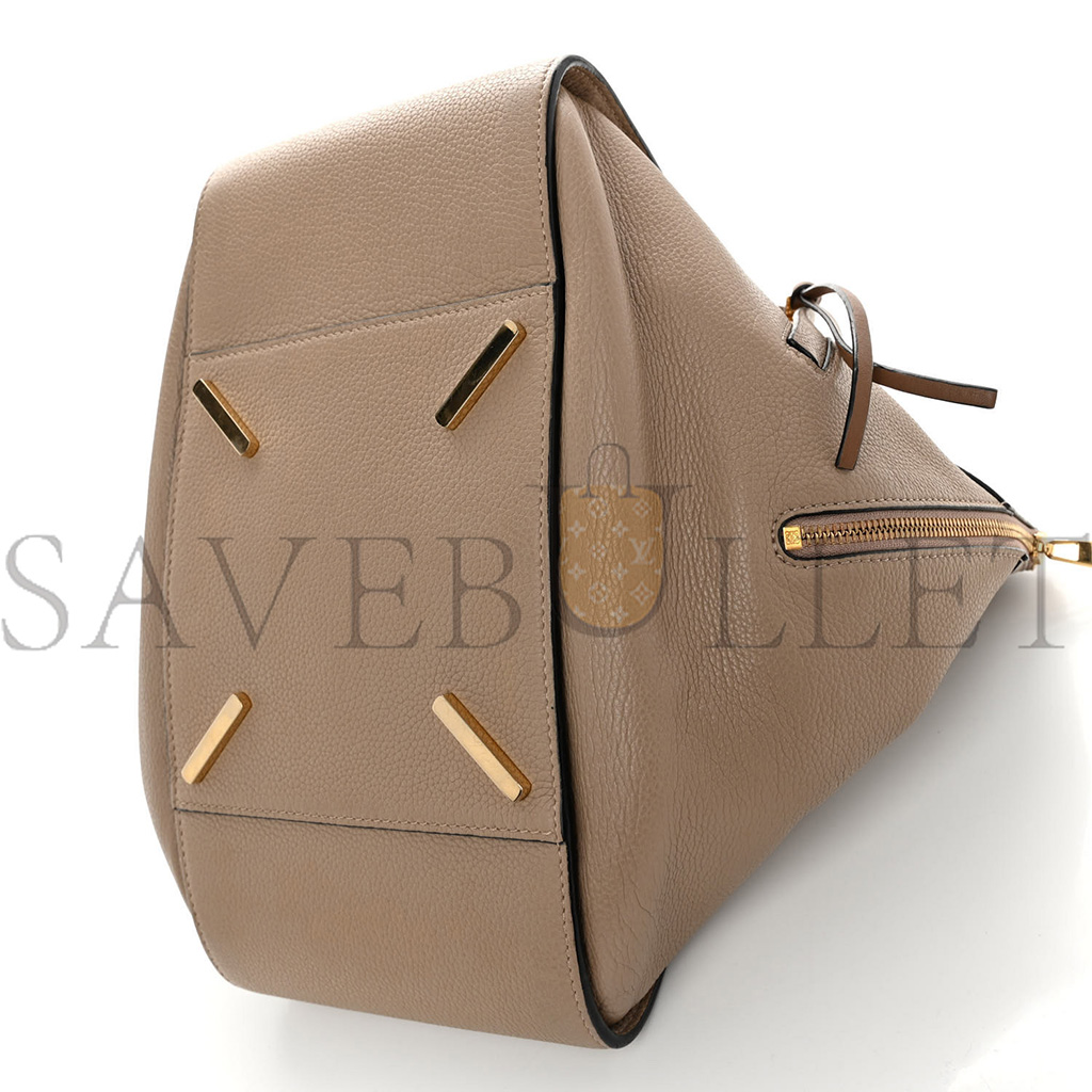 l*ew* calfskin medium hammock shoulder bag sand mink (33*30*17cm)