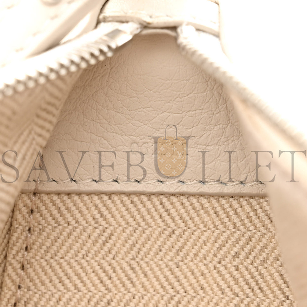 l*ew* calfskin mini hammock hobo soft white (17*17*10cm)