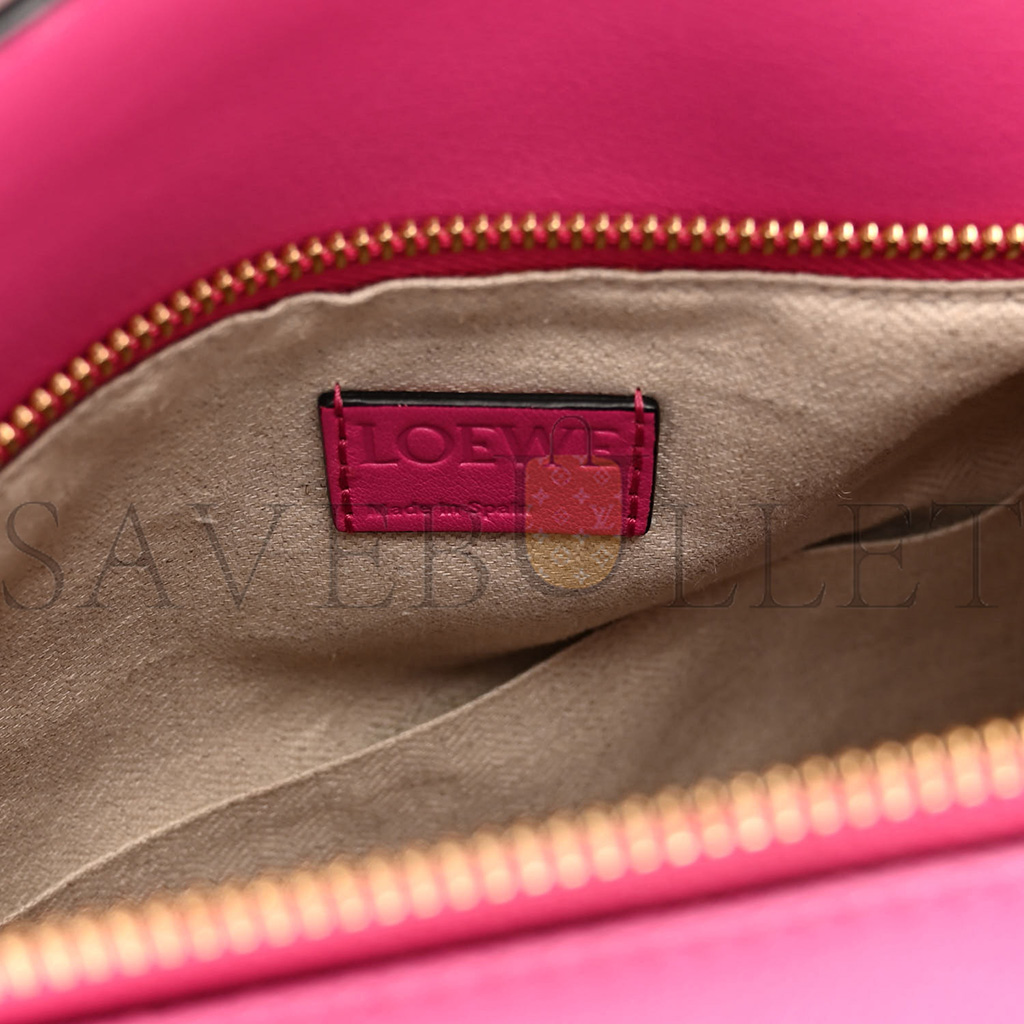 l*ew* calfskin medium puzzle bag fuchsia (29*18*12cm)