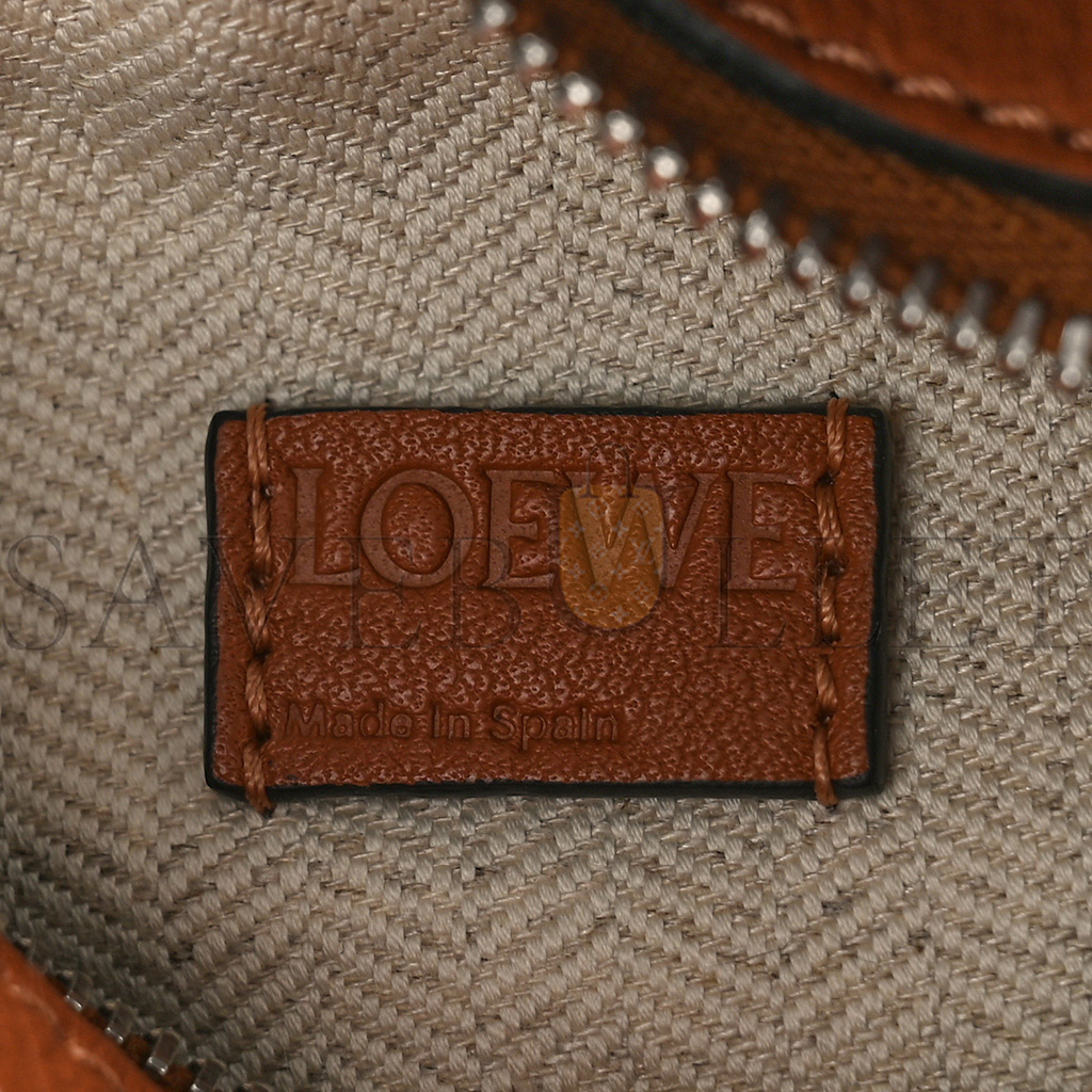 l*ew* calfskin nano puzzle bag tan (13*10*6cm)