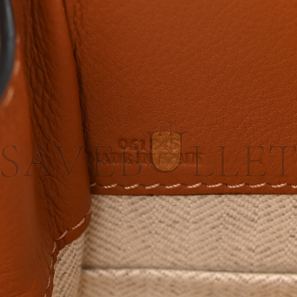 l*ew* calfskin canvas mini hammock shoulder bag natural tan (18*17*10cm)