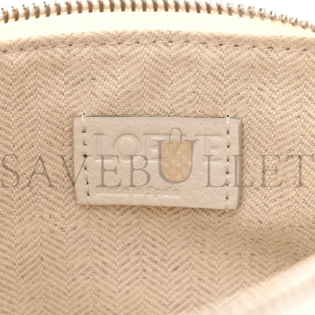 l*ew* calfskin mini hammock hobo soft white (17*17*10cm)