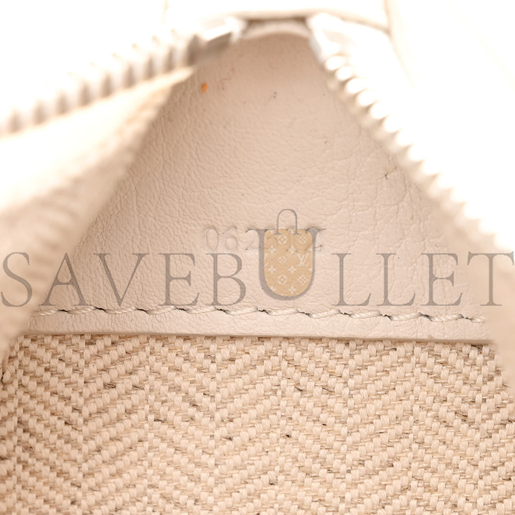 l*ew* calfskin mini hammock hobo soft white (17*15*10cm)