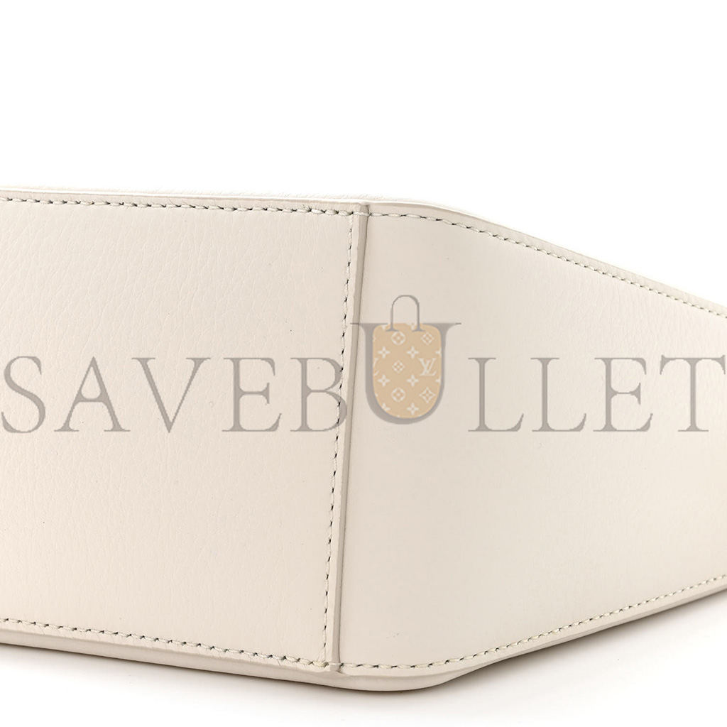 l*ew* calfskin mini hammock hobo soft white (17*17*10cm)