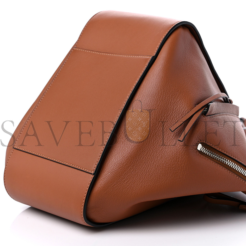 l*ew* calfskin small hammock shoulder bag tan (30*25*13.5cm)