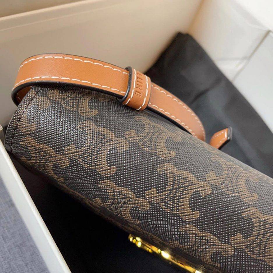 Ce**e triomphe shoulder bag 194142cuz.04lu (20*10*4cm)