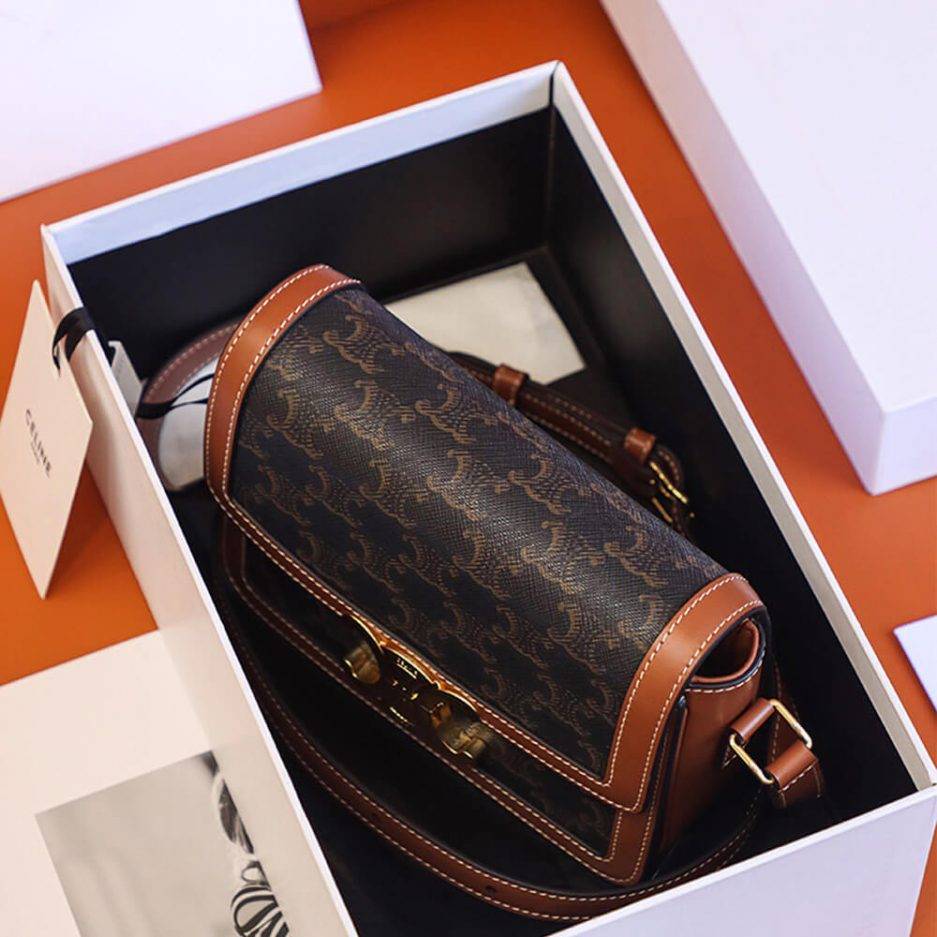 Ce**e teen triomphe bag 188882bz4.04lu (18.5*14*6cm)