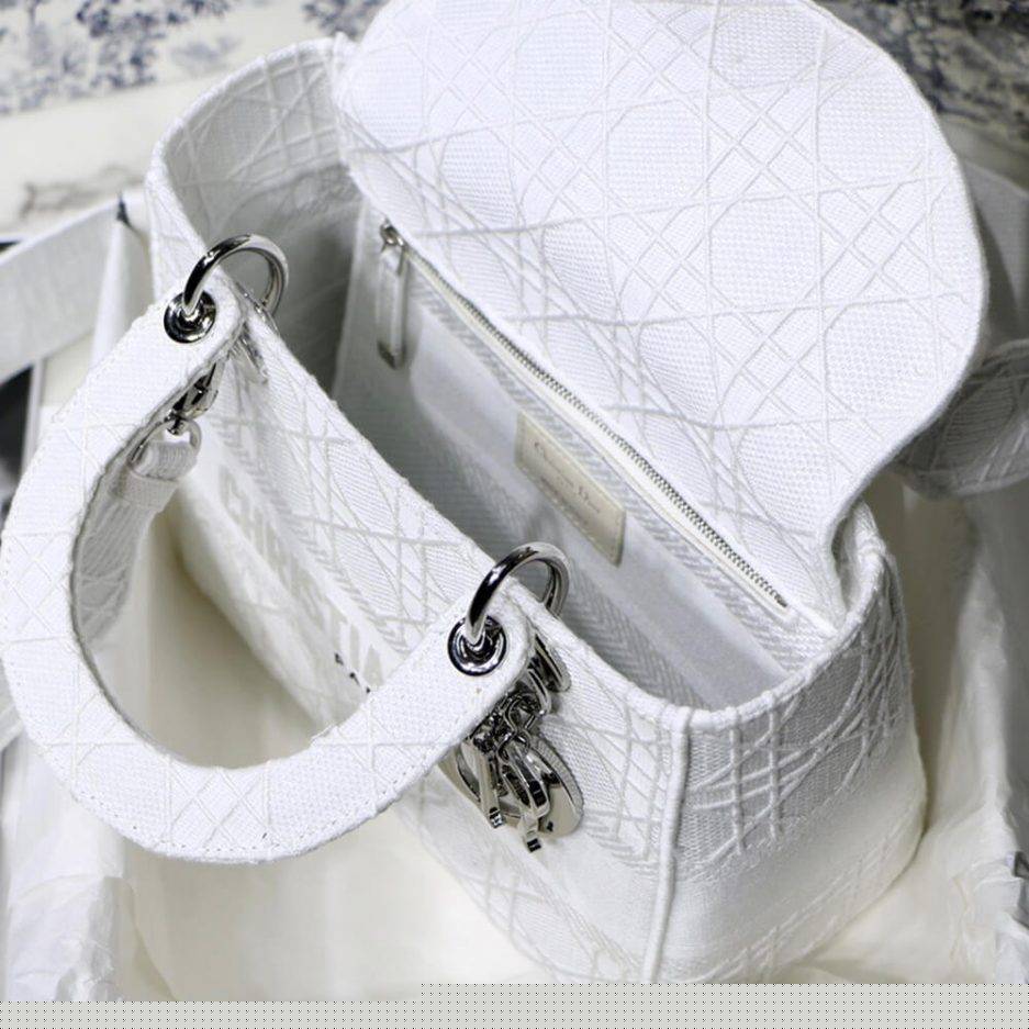 D*or medium lady d-lite bag m0565onge_m030 (24cm*20cm*11cm)