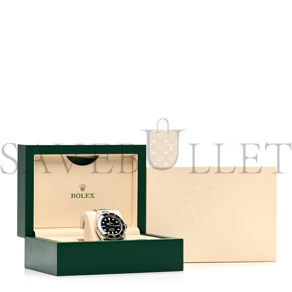 R*l*x stainless steel 41mm oyster perpetual submariner watch black 124060