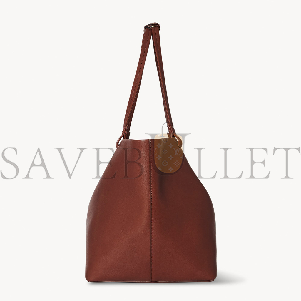 T*e R*w park tote three bag in leather cognac w1272l72cgsg (48*30*25cm)