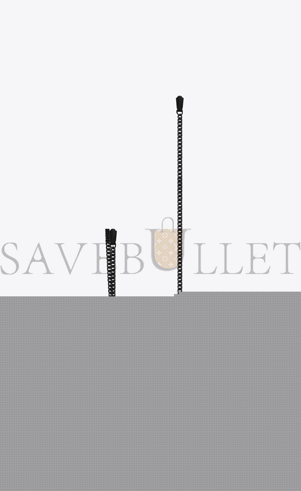 Y*L sunset medium chain bag in smooth leather 442906d420u1000 (22*16*6.5cm)