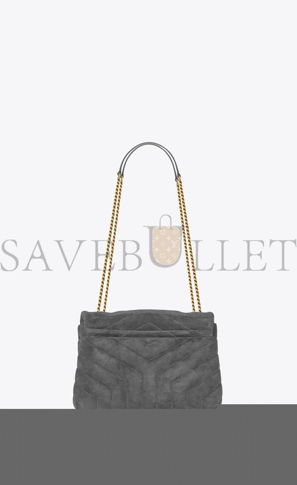 Y*L loulou small chain bag in quilted suede 4946991u8671112 (23*17*9cm)