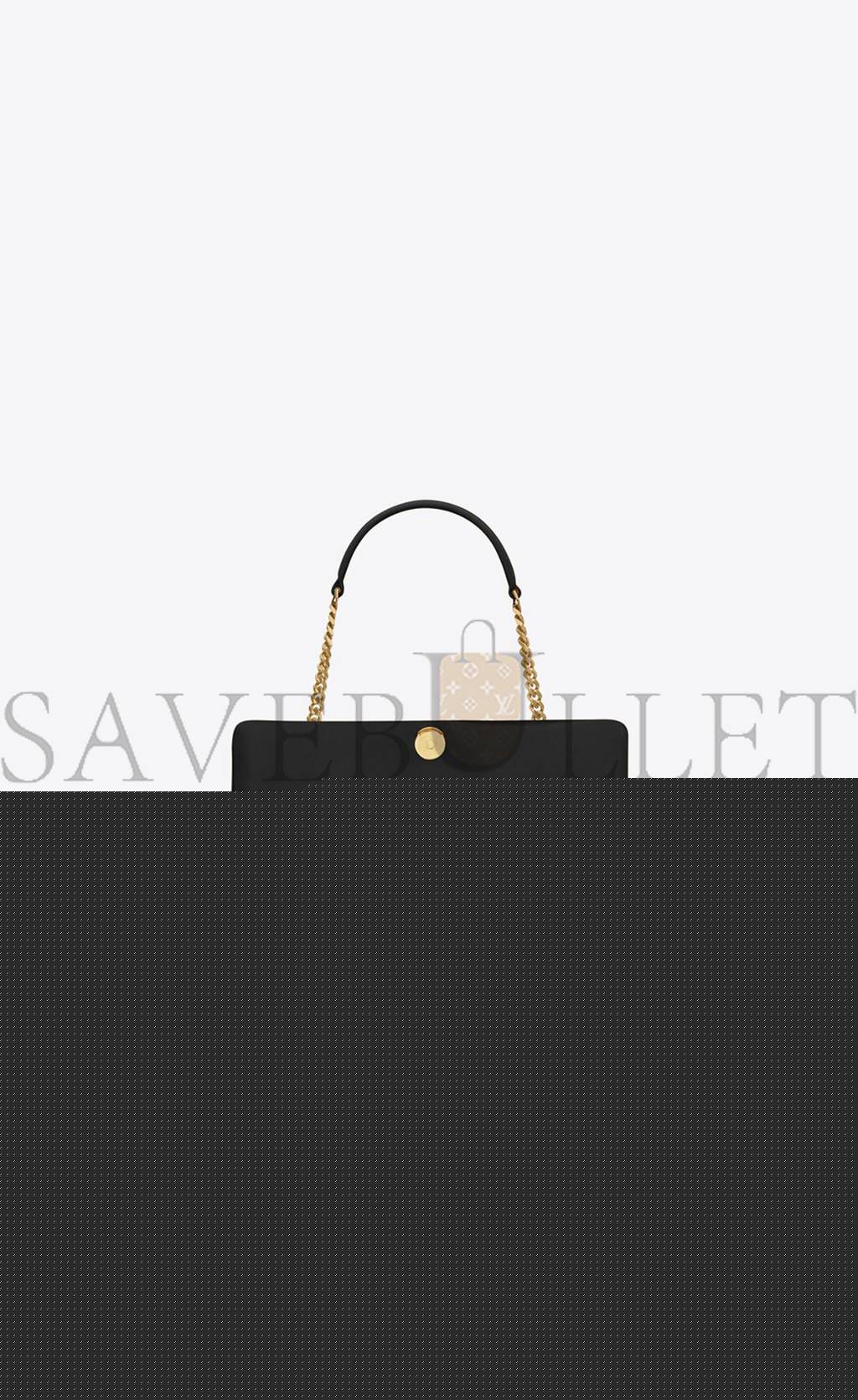 Y*L jamie medium chain bag in lambskin and suede 515821copp71000 (25*15*7.5cm)