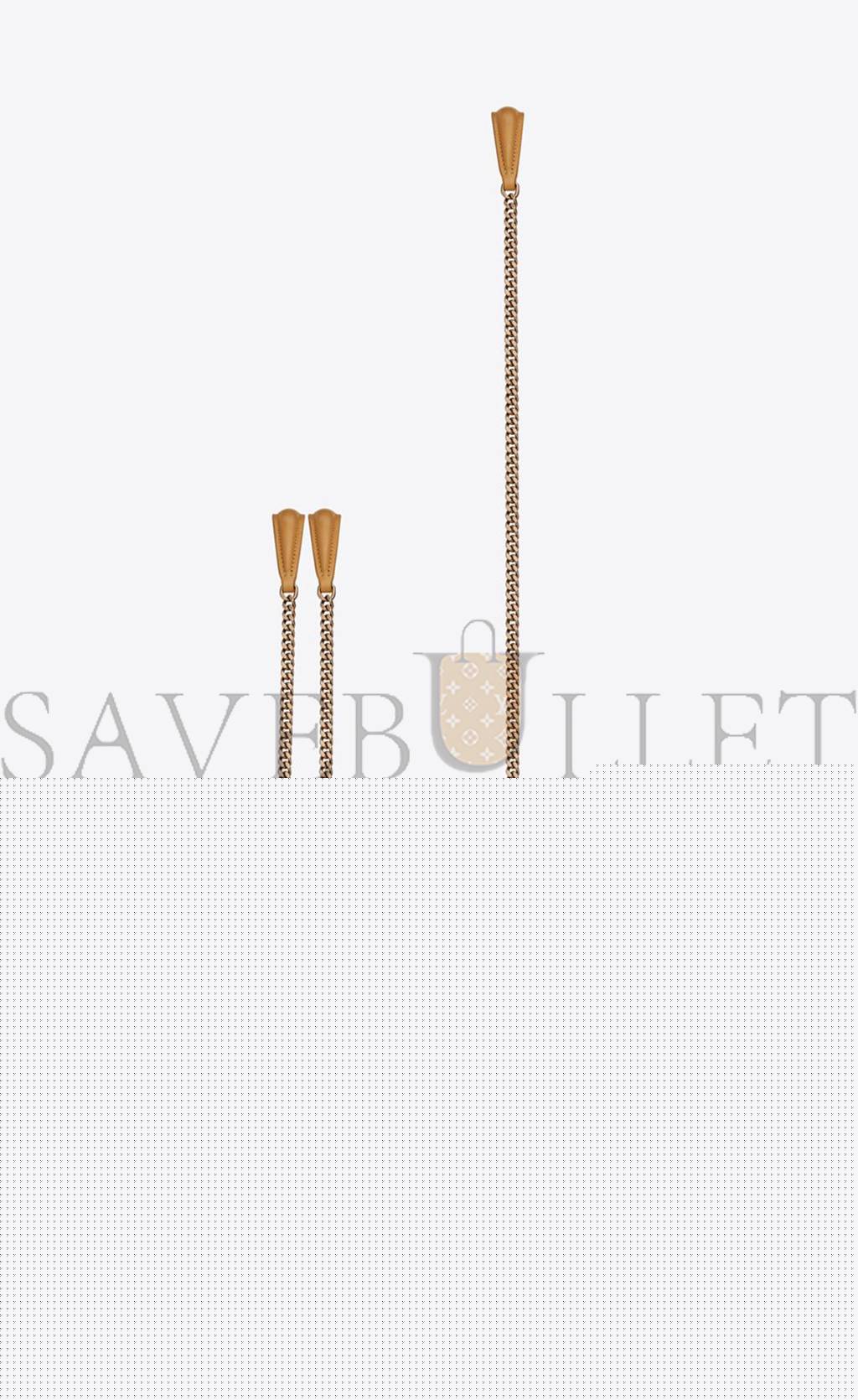 Y*L jamie medium chain bag "carré rive gauche" in lambskin and suede" in lambskin and suede 515821copp77019 (25*15*7.5cm)