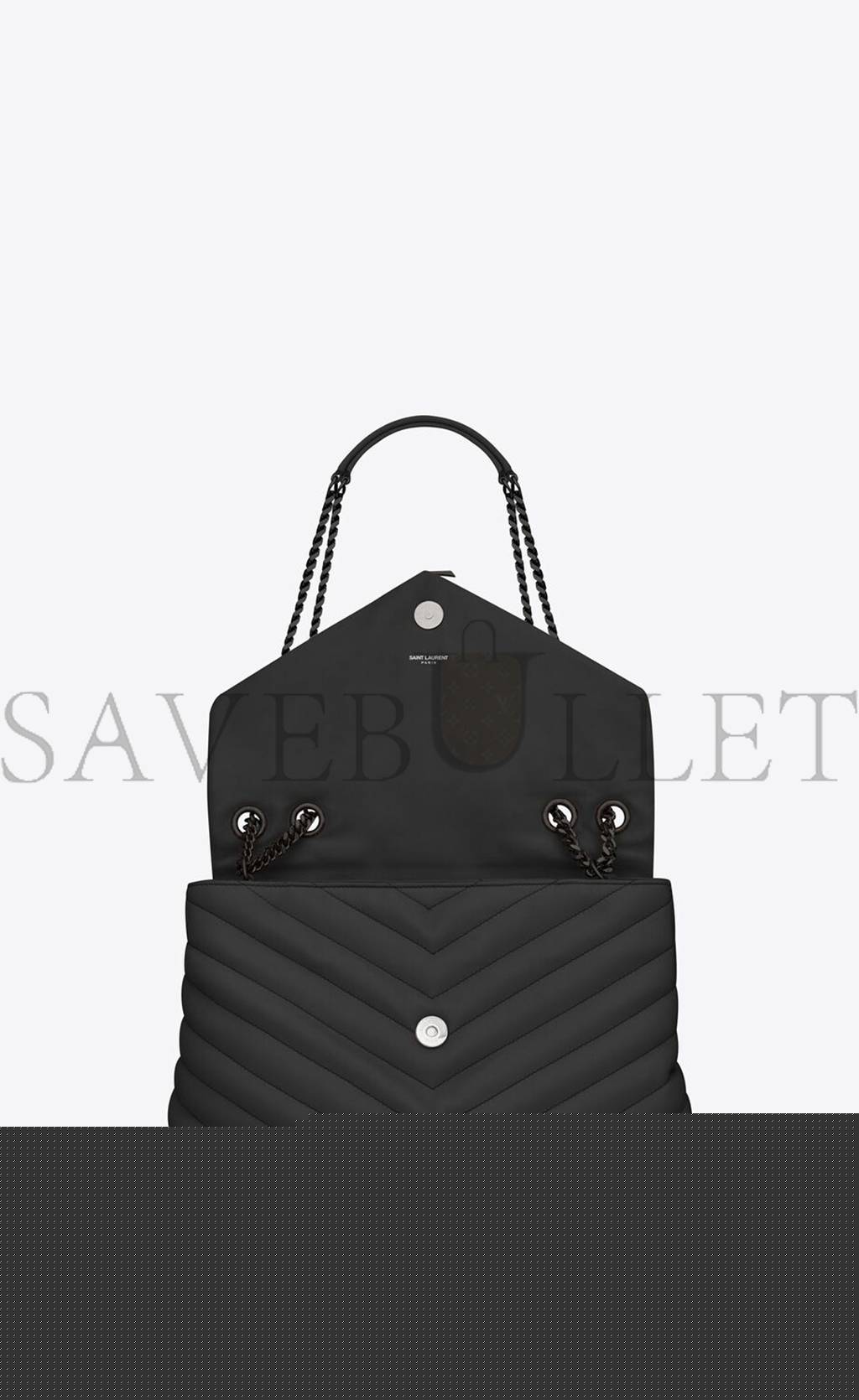 Y*L loulou medium chain bag in quilted leather 574946dv7281000 (32*22*12cm)