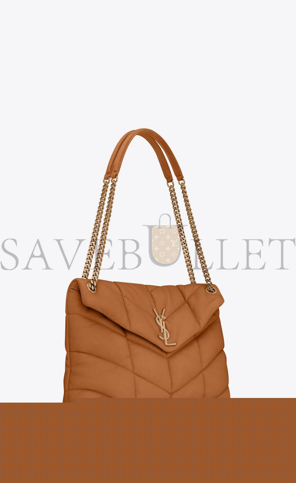 Y*L puffer medium chain bag in quilted lambskin 5774751el077724 (35*23*13.5cm)