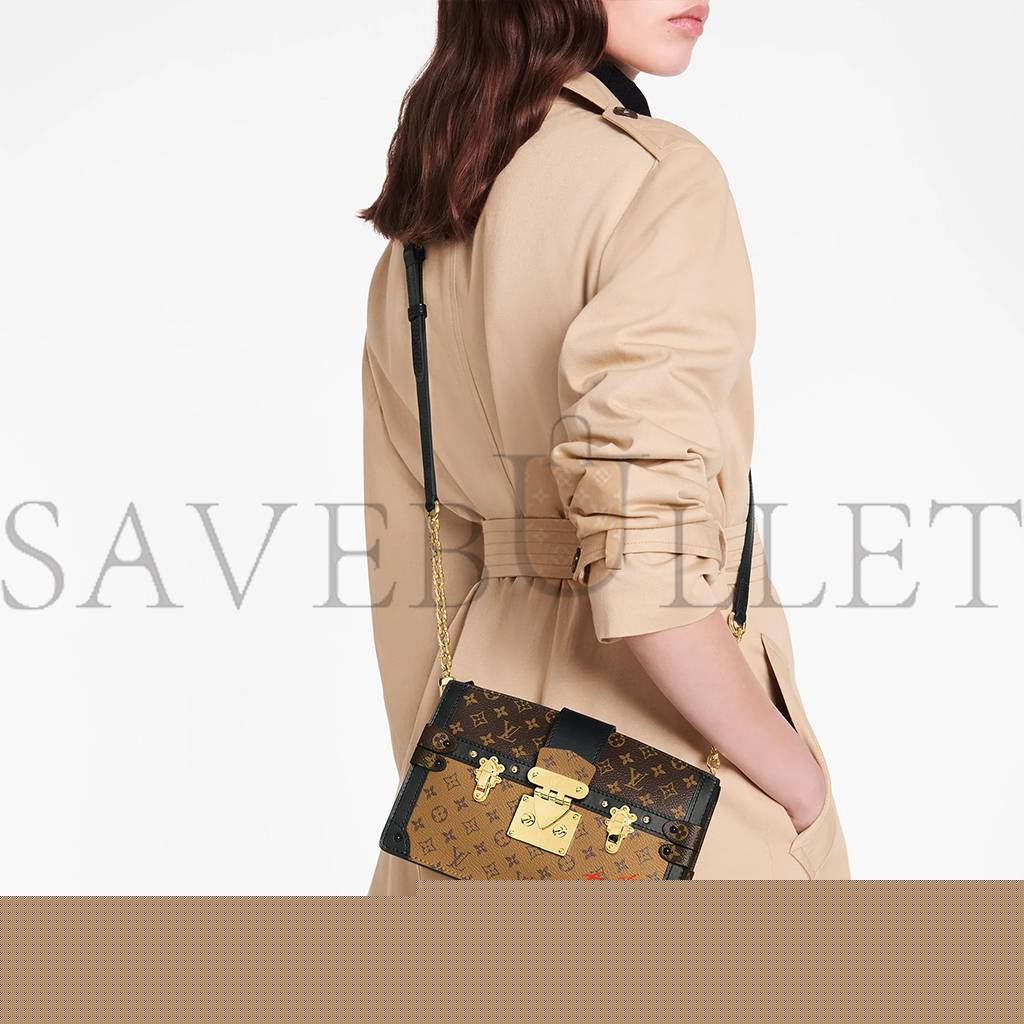 l**is V*t*n trunk clutch handbag  m43596 (20*12*5.5cm)