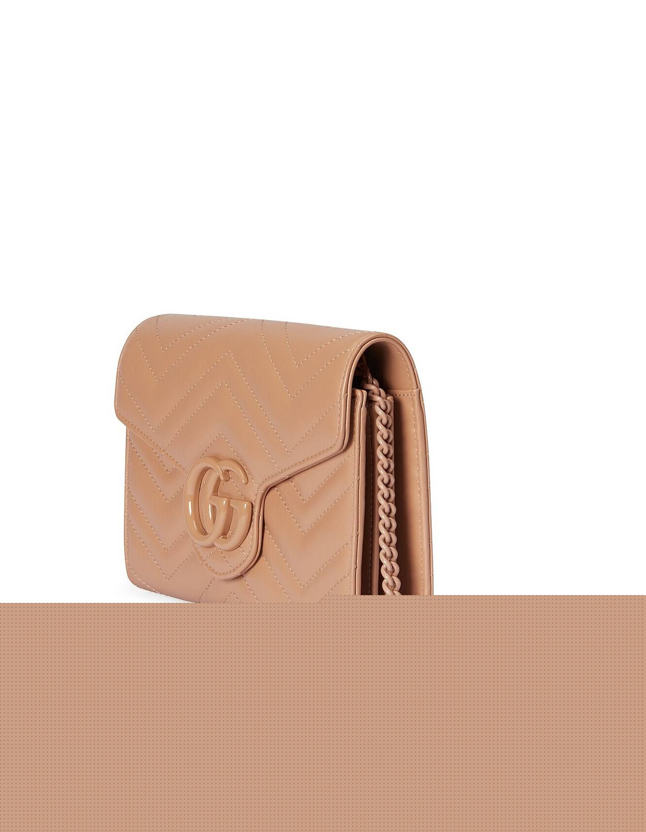 G*u*i gg marmont matelassÉ mini bag 474575 (20*13*6cm)