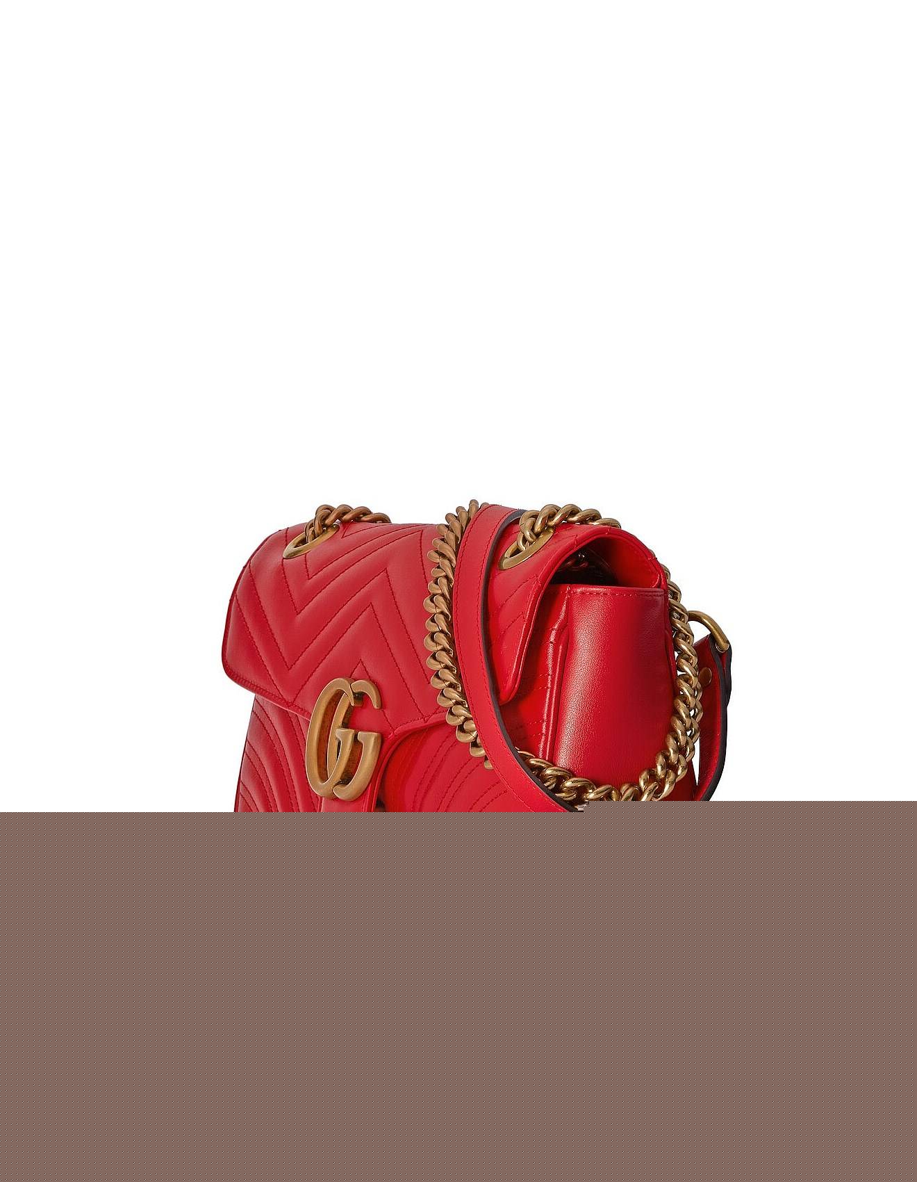 G*u*i gg marmont small shoulder bag  443497 (26*15*7cm)