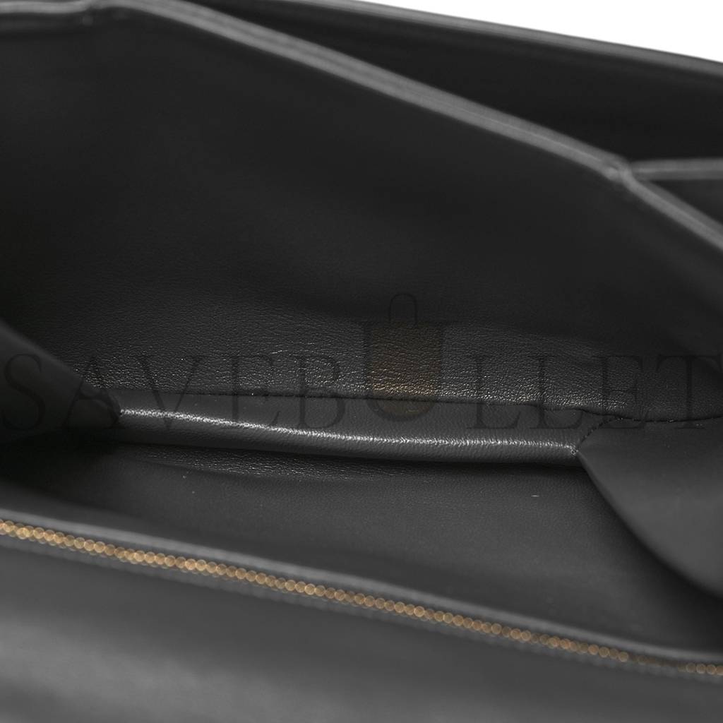 Ce**e smooth calfskin medium tabou anthracite (23*18*1cm)