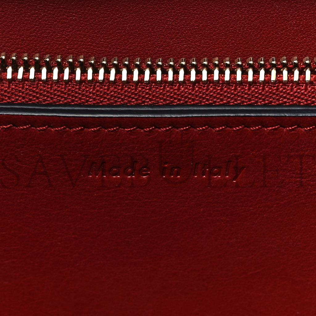 Ce**e goatskin medium classic box flap bag cinnamon (23*18*6cm)