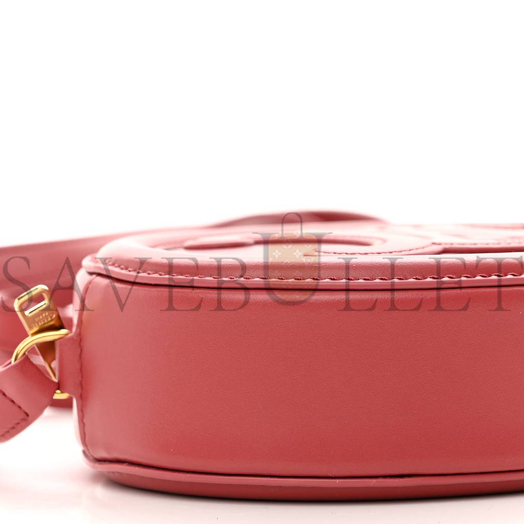 Ce**e smooth calfskin cuir triomphe oval purse crossbody lipstick (16*12*8cm)