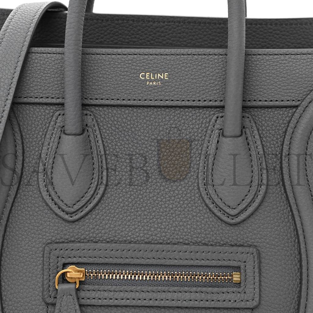 Ce**e baby drummed calfskin nano luggage kohl (20*20*10cm)