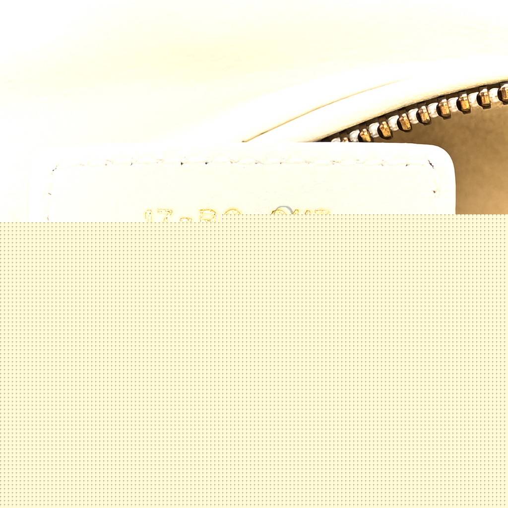 d*or lambskin cannage studded large S*pple lady d*or white (30*25*11.4cm)