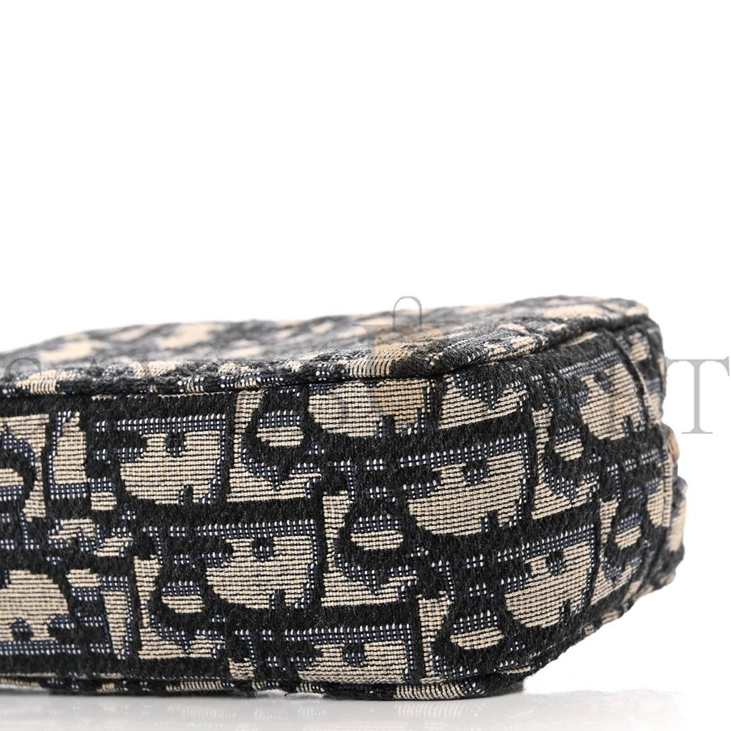 D*or oblique belt pouch blue (13*8*5.1cm)