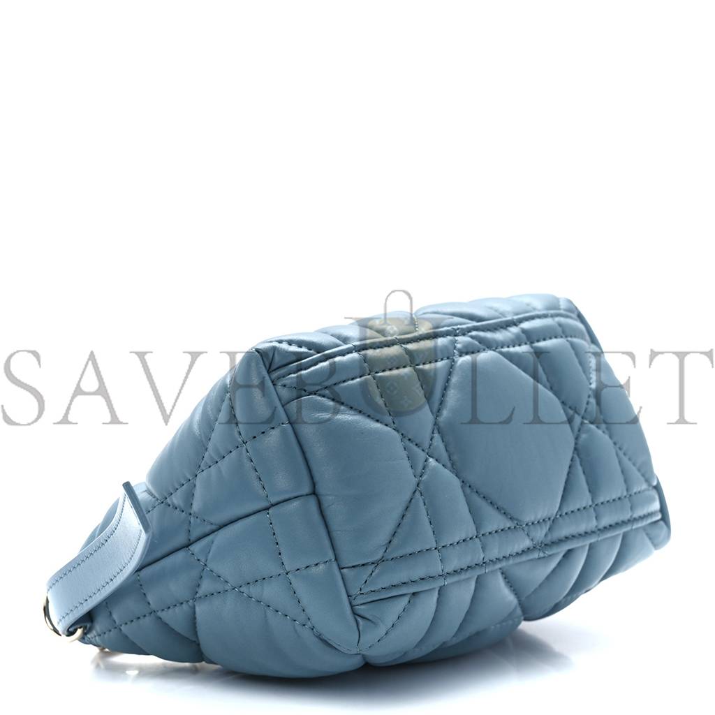 D*or calfskin macrocannage medium D*ortravel nomad pouch (23*13*10.2cm)