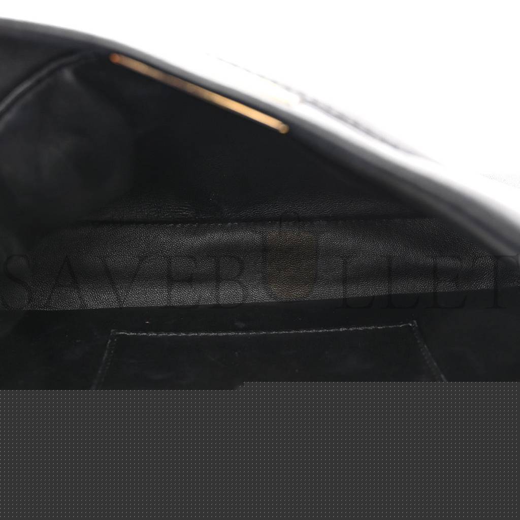 F**di nappa mini peekaboo iconic satchel black (23*17*11cm)