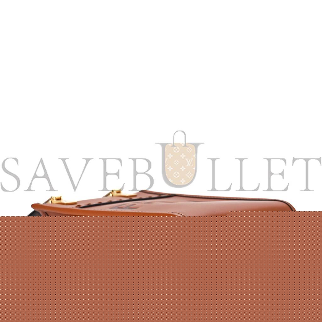 F**di vitello king plexiglass mini F**di sunshine shopper tote cuoio (18*13*6cm)